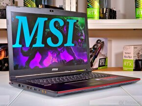 Herní notebook MSI LEOPARD | 17,3" | I7-6700HQ | SSD | ZÁRUK - 2