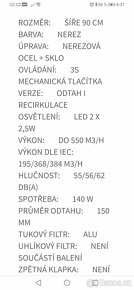 Digestoř Elica 90cm - 2