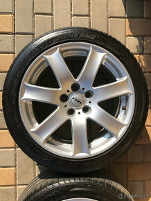 Sada kol RIAL 5x112 R17 8Jx17 ET30 s letním pneu 225/45 R17 - 2