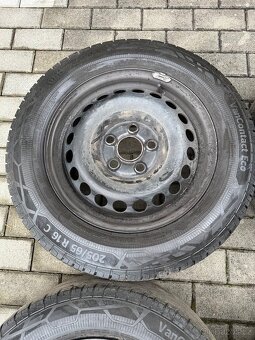 Použité Originál plechové disky Vw t5, t6 / 5x120 - 2