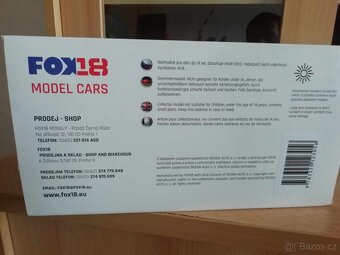 Skoda 120 Fox toys. 1:18 - 2