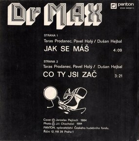 Dr Max – Jak se máš / Co ty jsi zač  (SP) - 2