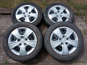 Celoroční kola 15ky 5x114.3 pneu 80% HYUNDAI KIA MAZDA - 2