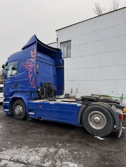 tahače SCANIA, návěs REISCH, cisterna ZVL - 2