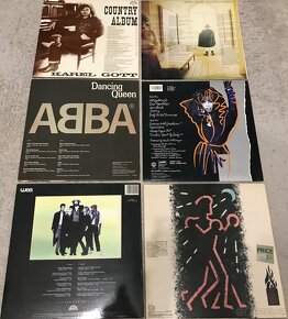 Vinyl LP 6ks. Gott ABBA Bowie Fleetwood Mac - 2