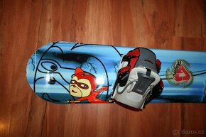 detský snowboard Gravity 110 cm, boty Head Boa system - 2