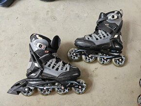 Kolečkové inline brusle Rollerblade vel. 39, UK 6 za 400,-Kč - 2