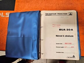 Hrotová bruska BUA 20 - 2