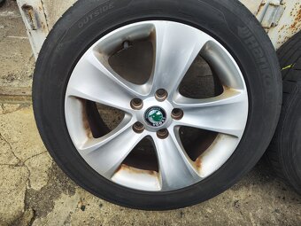 16"letní alu sada Moon 5x112 origo Škoda Superb 2 Octavia 2 - 2