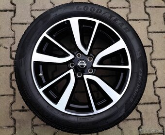 Alu kola originál Nissan Qashqai, X-Trail 5x114,3 R19 - 2