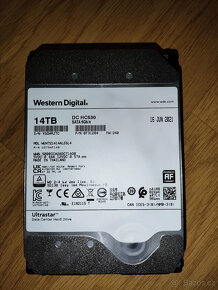 2 x Disk HDD WD 14TB Ultrastar NAS SATA - 2