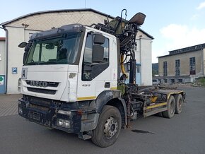 Prodám Iveco 450 kontejner+ruka - 2