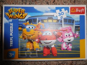 Kostky 36 ks, puzzle Super wings, Incredibles, Brainbox - 2