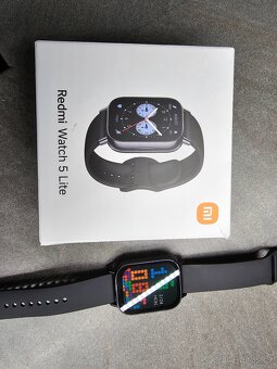 Redmi Watch 5 lite - záruka do 11/2026 jako nové - 2