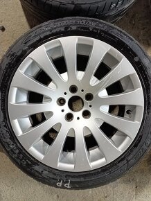 Prodám originál ALU disky i s pneumatikami 245/45 R18 BMW - 2