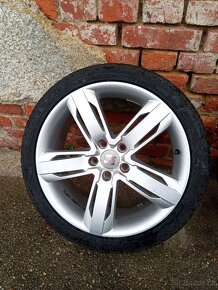 Original alu Seat Leon MK2 R18 5x112 225/40 Sada 2 - 2