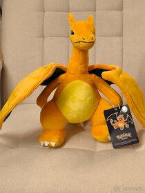 Pokemon plyšový Charizard vel 30cm kvalitní nový s vysačkou - 2