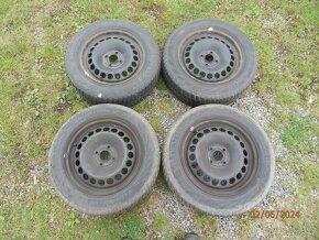 4xObutá Zimní kola na OPEL CORSA D   185/65 R15 4x6MM - 2