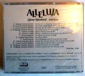 CD ALLELUJA soprano Zdena Kloubová varhany Vladimír Roubal - 2