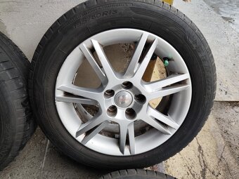 15"letní alu sada 5x100 origo Seat Ibiza 4 Fabia 3 Rapid - 2