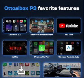 Ottocast P3 Android/Carplay/Android Auto - 2