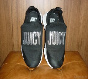 Černé dámské ponožkové boty Juicy Couture - 2