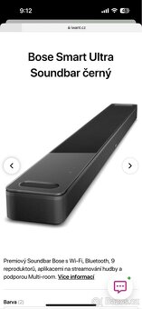 Soundbar Bose Smart Ultra (B 882963-2100) černý - 2