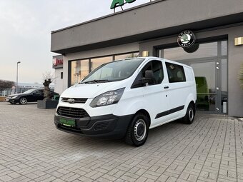 Ford Transit Custom 2,2 TDCI 6 MÍST 1 MAJITEL L1H1 ČR DPH - 2