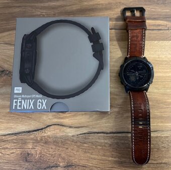 Garmin Fenix 6x Pro, včetně příslušenství a náhradních pásků - 2