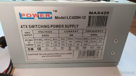 POWER 420W LC420H-12 - 2