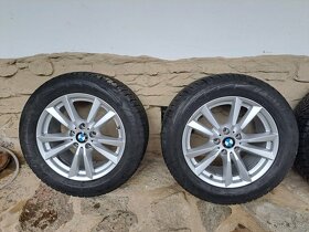 BMW X5 Alu kola, R18, 8 1/2Jx18, ET 46 & GoodYear zimni pneu - 2