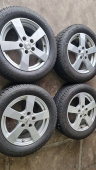 Alu kola 5x114,3 R16 zimní pneu Mazda kia Hyundai Renault 16 - 2