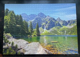 Puzzle Castorland 1000 - Morskie oko lake - 2