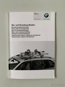 Originální střešní nosič lyží a snowboardů BMW - 2