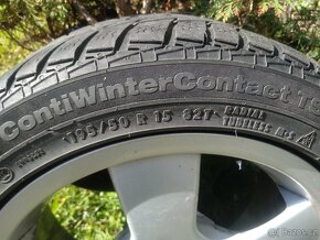 Zimní pneuContiWinterContactTS800 195/50R1582T s ALU koly - 2