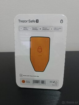 HW Penezenka Trezor Safe 3 BTC only - 2