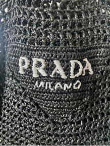 Černá pletená taška Prada Crochet Tote bag - 2