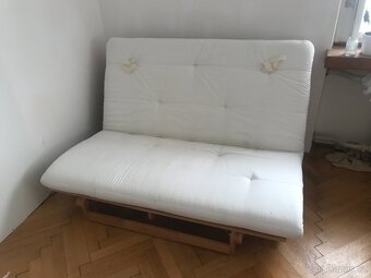 Futon, 2 v 1, rozkládací pohovka, gauč - 2