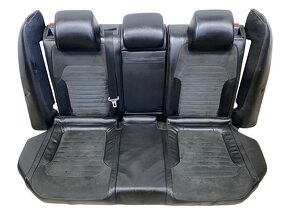 Sedačky černá kůže alcantara VW Passat B7 sedan r.v. 2012 - 2