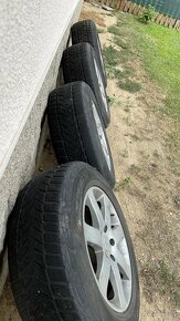 ALU kola 17", 5x120, Střed 72,6, ET 38 + pneu 235/65 R17 - 2