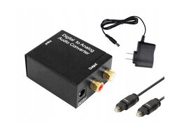 Konvertor DAC TOSLINK COAXIAL NA 2x CINCH RCA - 2