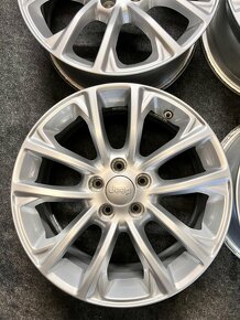 5x110 Jeep Cherokee KL originál alu disky + senzory - TOP - 2