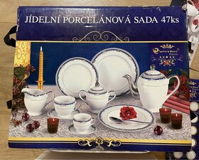 Jídelní porcelánová sada 47 ks d'sphere royal collection - 2