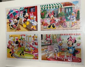 Puzzle Minnie Mouse 4+ a puzzle Frozen II 6+ - 2