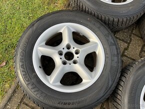 4x alu disky 5x120 R17, zimní pneu 99% - 2