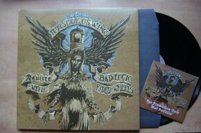 AGUIRRE / BADLUCK RIDES  ON WHEEL - split LP - 2