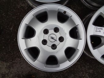 Alu disky origo Opel 16", rozteč 5x110,ET 44, šířka 6,5J - 2