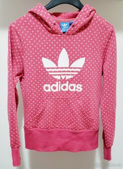 Adidas Dámská Mikina s Kapucí Trefoil Allover Lips Vel. S - 2