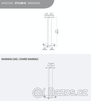 Stojany Norstone Stylum 3 80cm - 2