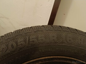 Zimní pneumatiky s disky 205/55 R16 H GOLF, ŠKODA - 2